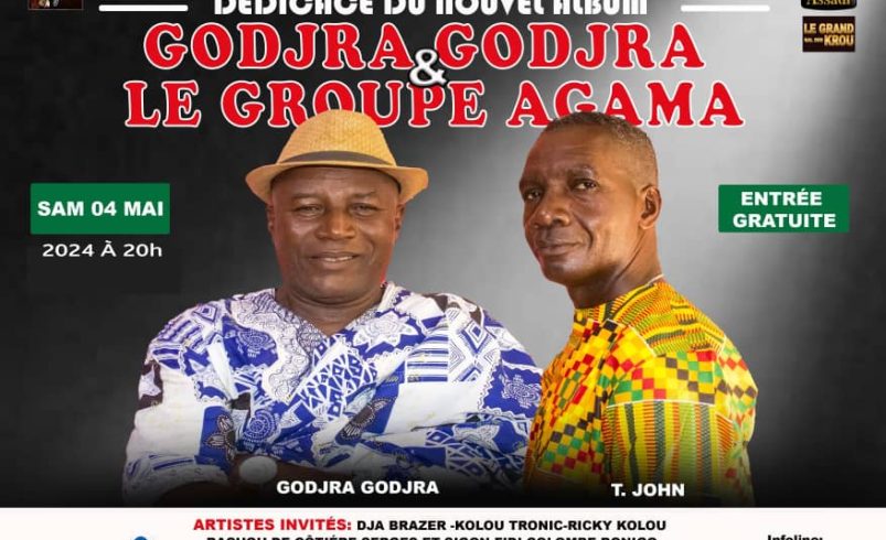 Musique/ Dédicace : Godjra &Godjra et le groupe Agama invitent à la présentation de REVOLUTION